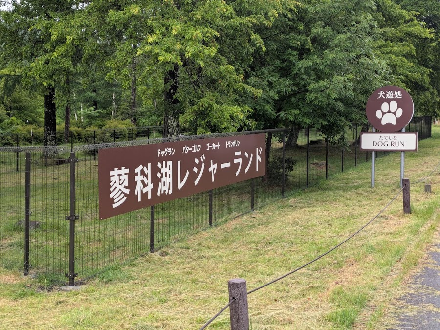 犬遊処たてしなドッグラン（蓼科湖レジャーランド）の写真