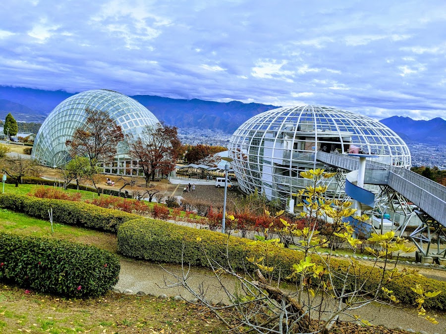 山梨県笛吹川フルーツ公園の写真