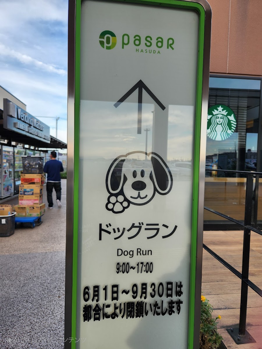 ドッグラン 蓮田SA（上り）の写真