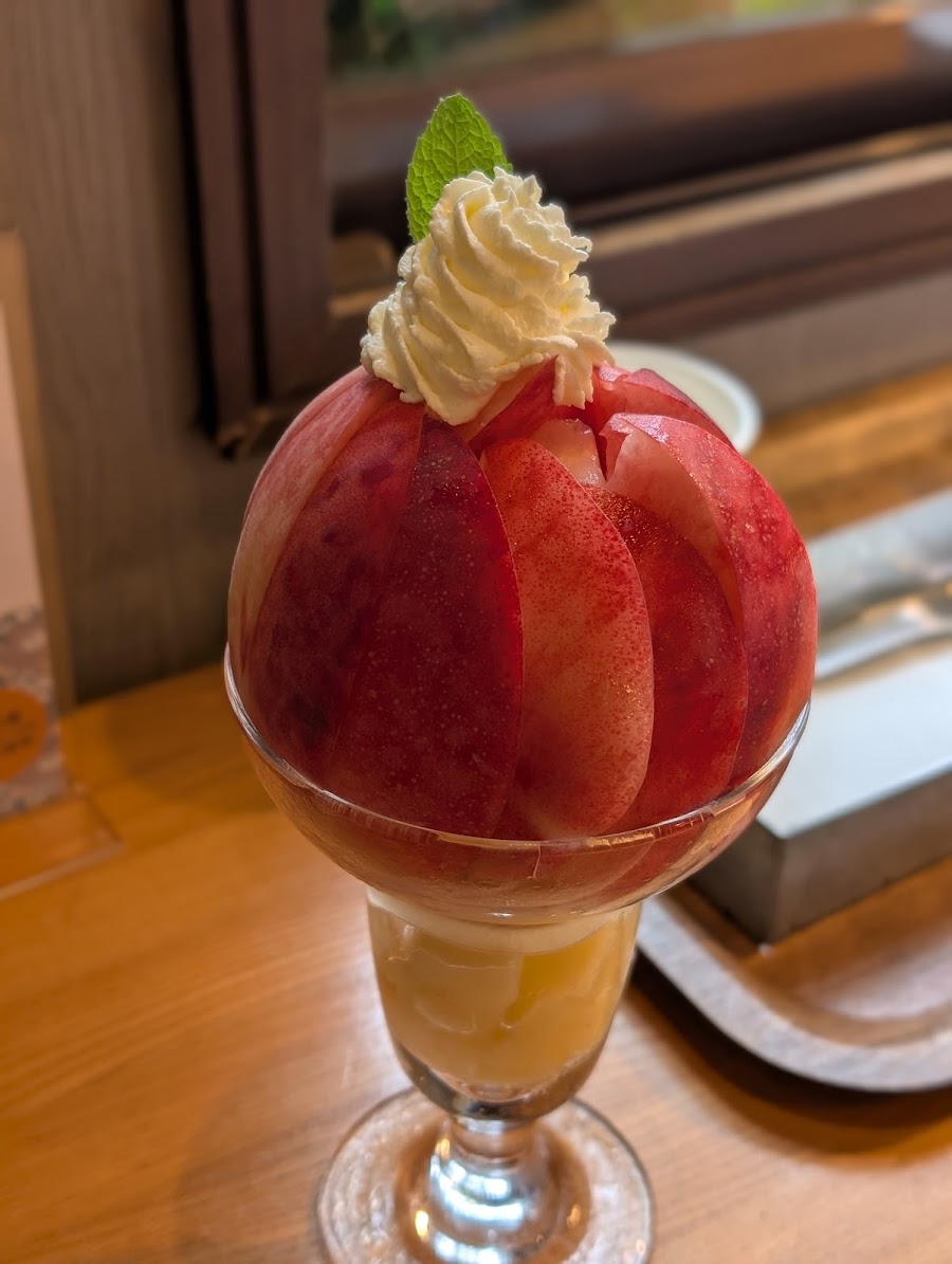 桃農家カフェ ラペスカの写真