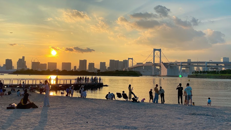 お台場海浜公園の写真