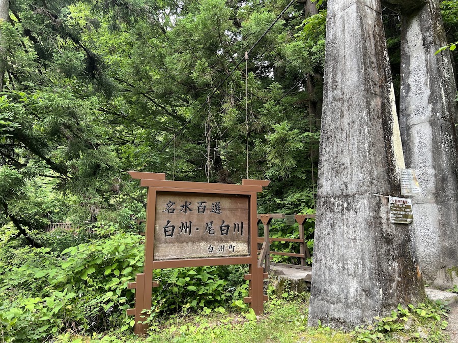 尾白川渓谷の写真