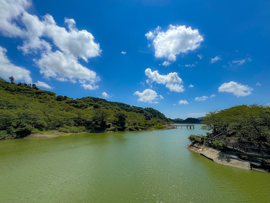 佐久間ダム湖 親水公園の写真