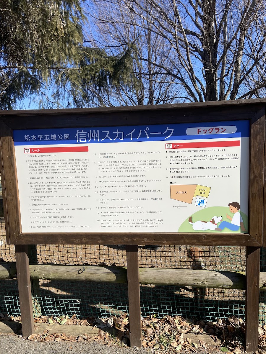 信州スカイパーク ドッグランの写真
